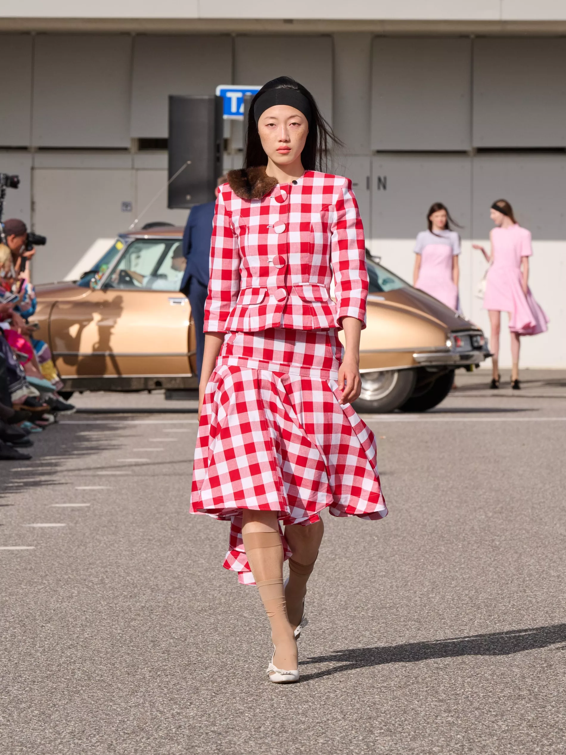 Model walk Nicklas Skovgaard SS27 runway show - Copenhagen Fashion Week