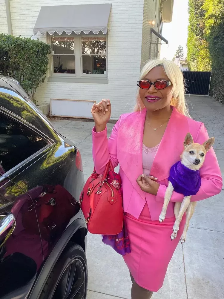 Mindy Kaling dressed as “female comedy legends” including Legally Blonde’s Elle Woods. 