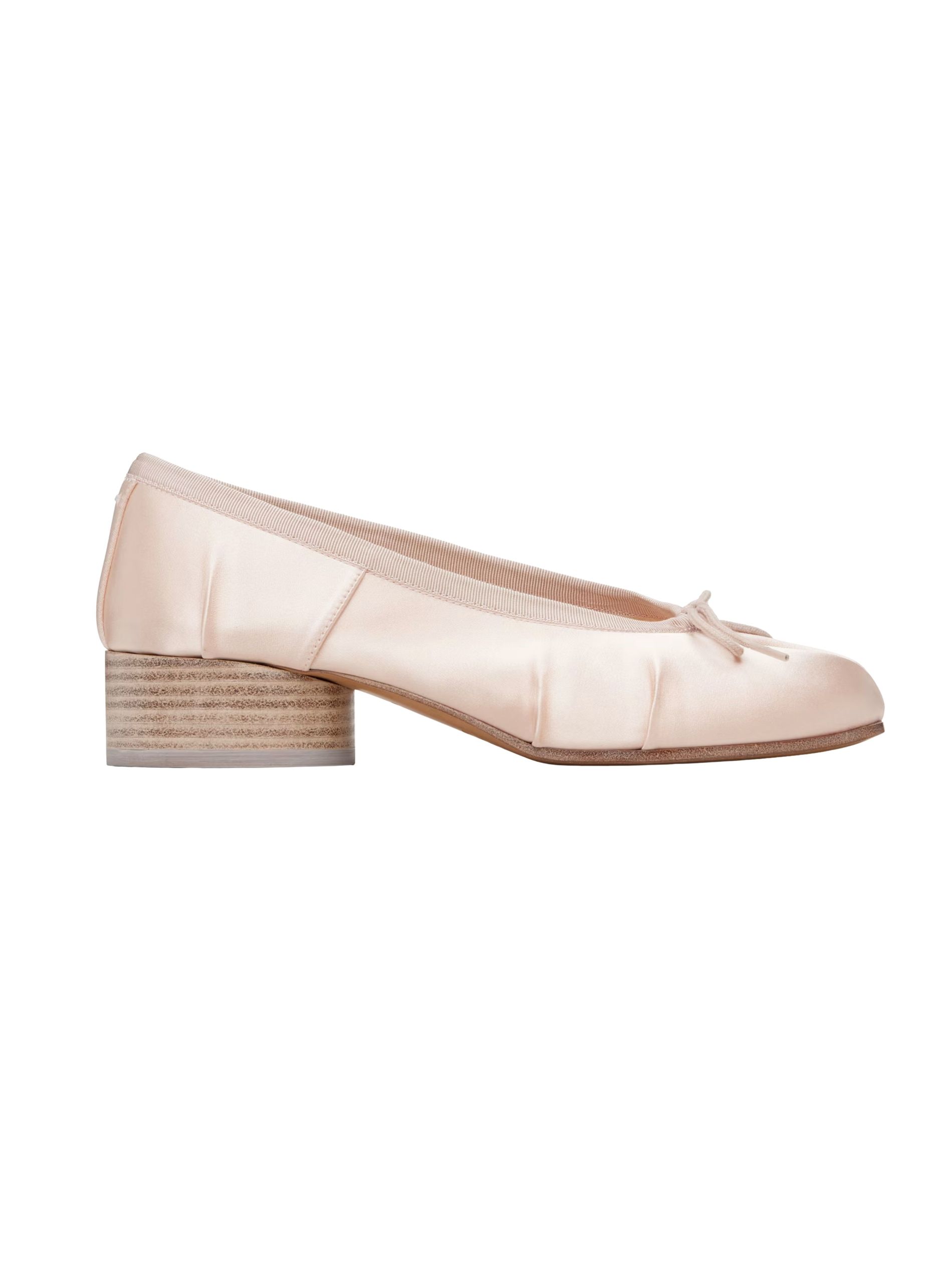 The best tabi satin ballerina - Maison Margiela - On a white background
