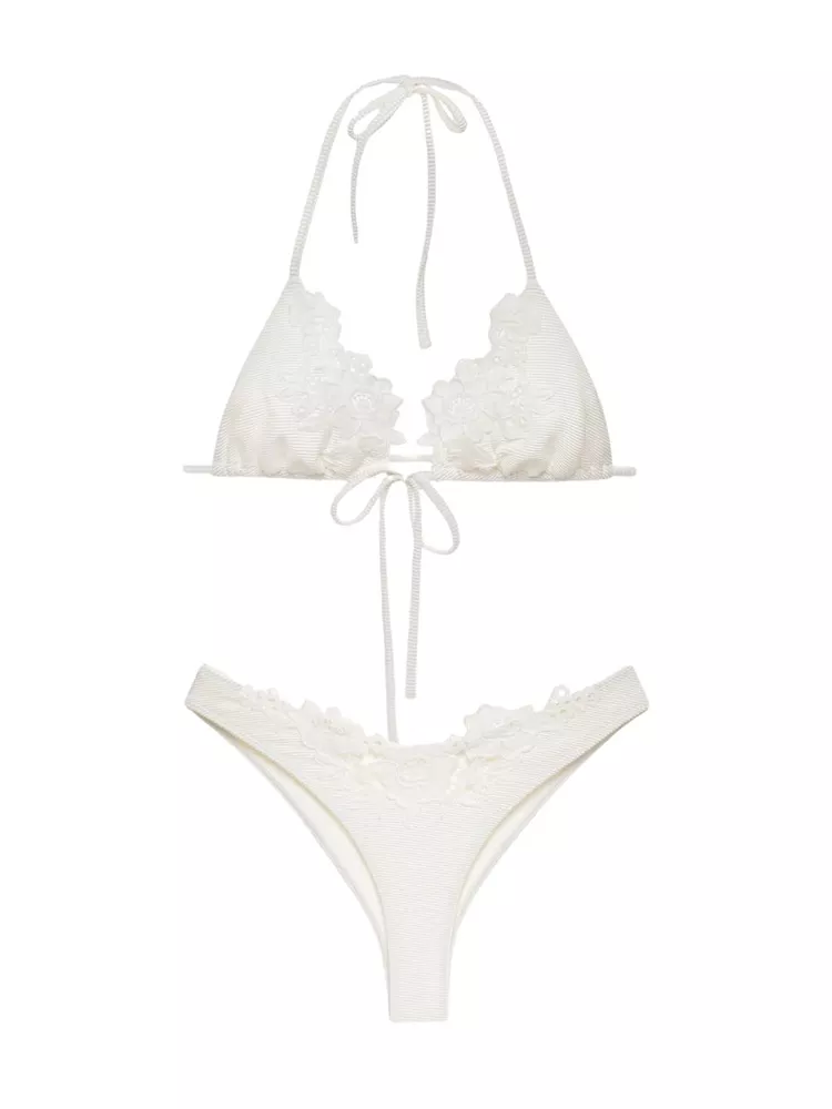 The best white bikini - For Love and Lemons - On a white background