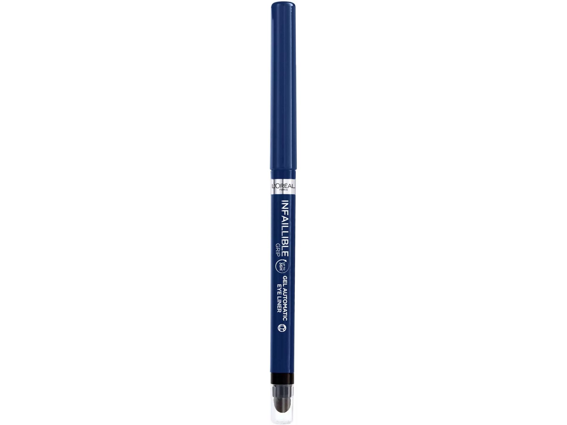 L'oreal Paris Infaillible Grip 36H Automatic Eyeliner in '05 Blue Jersey' on white background