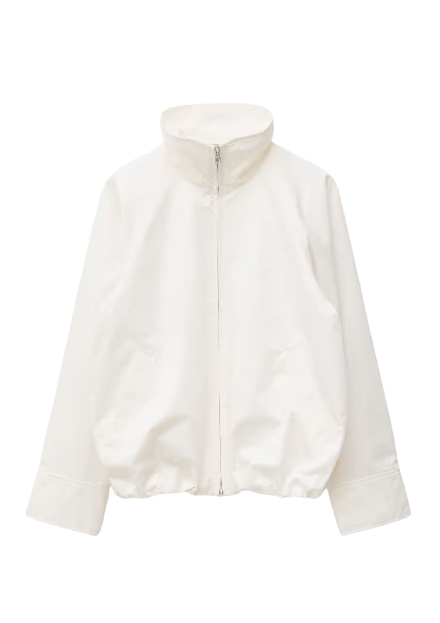 The best windbreaker jacket by & Other Stories on a white background
