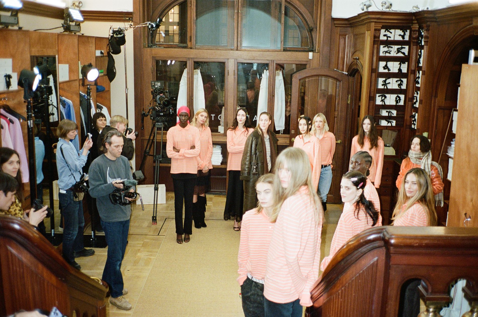 The rehearsal brief of the Saks Potts show