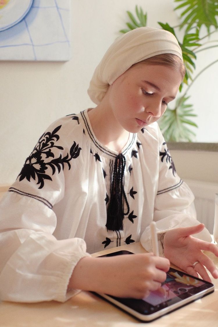 Russian Illustrator Vogue Scandinavia