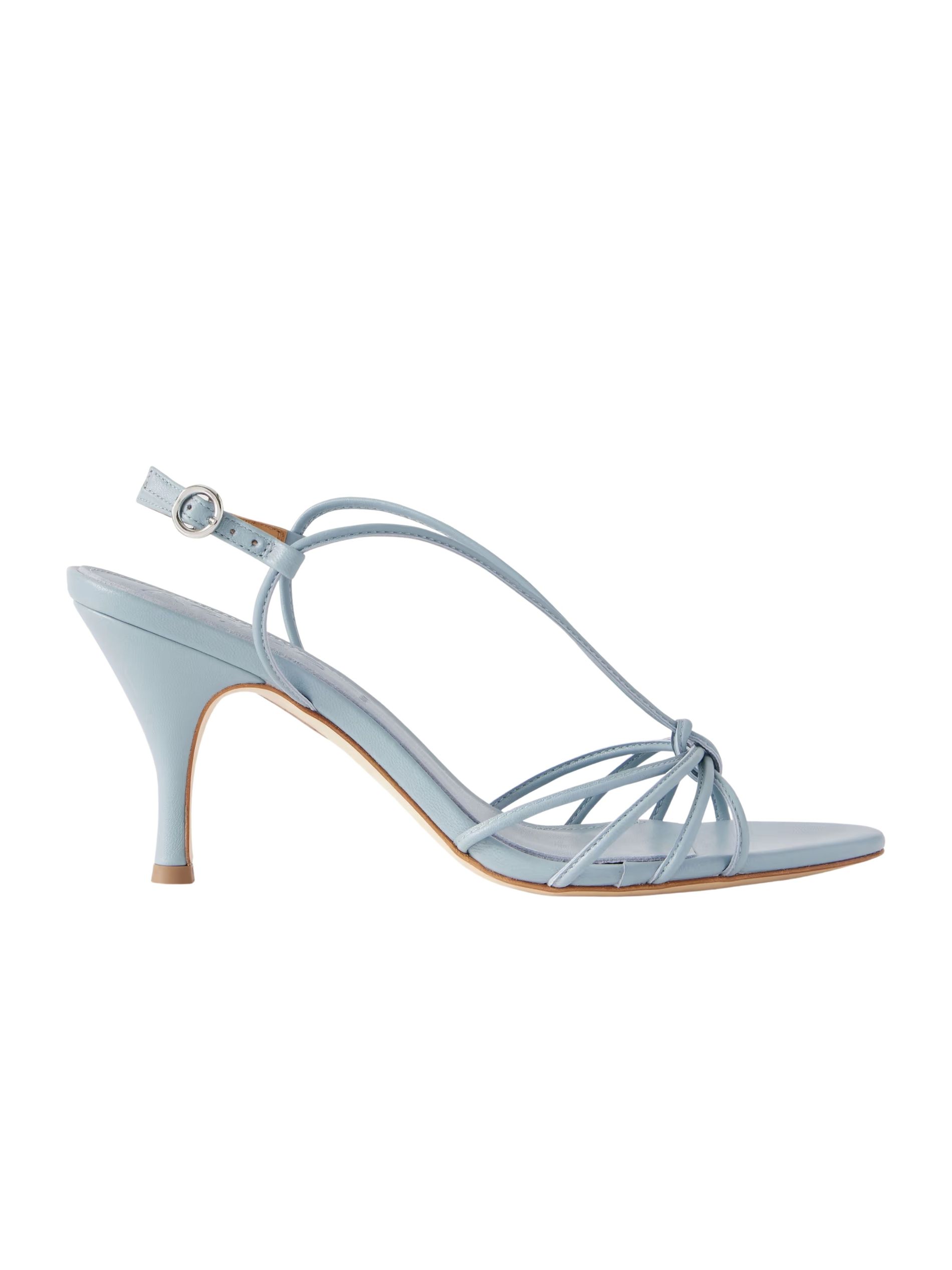 The best blue wedding sandal - Aeyde - On a white background