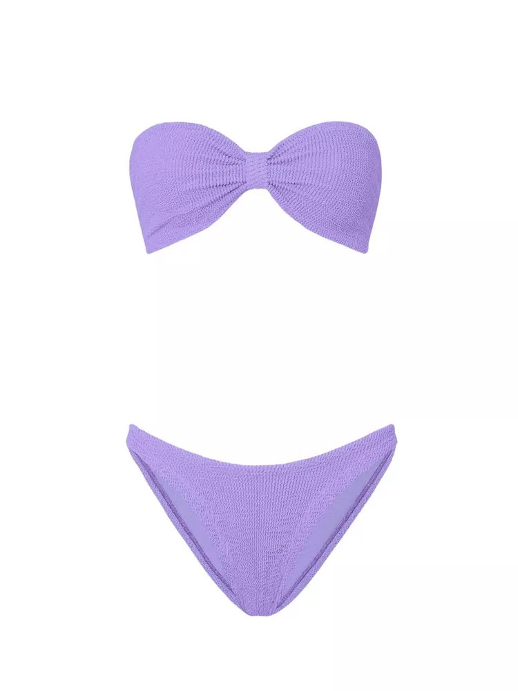 The best purple bikini - Hunza G - On a white background