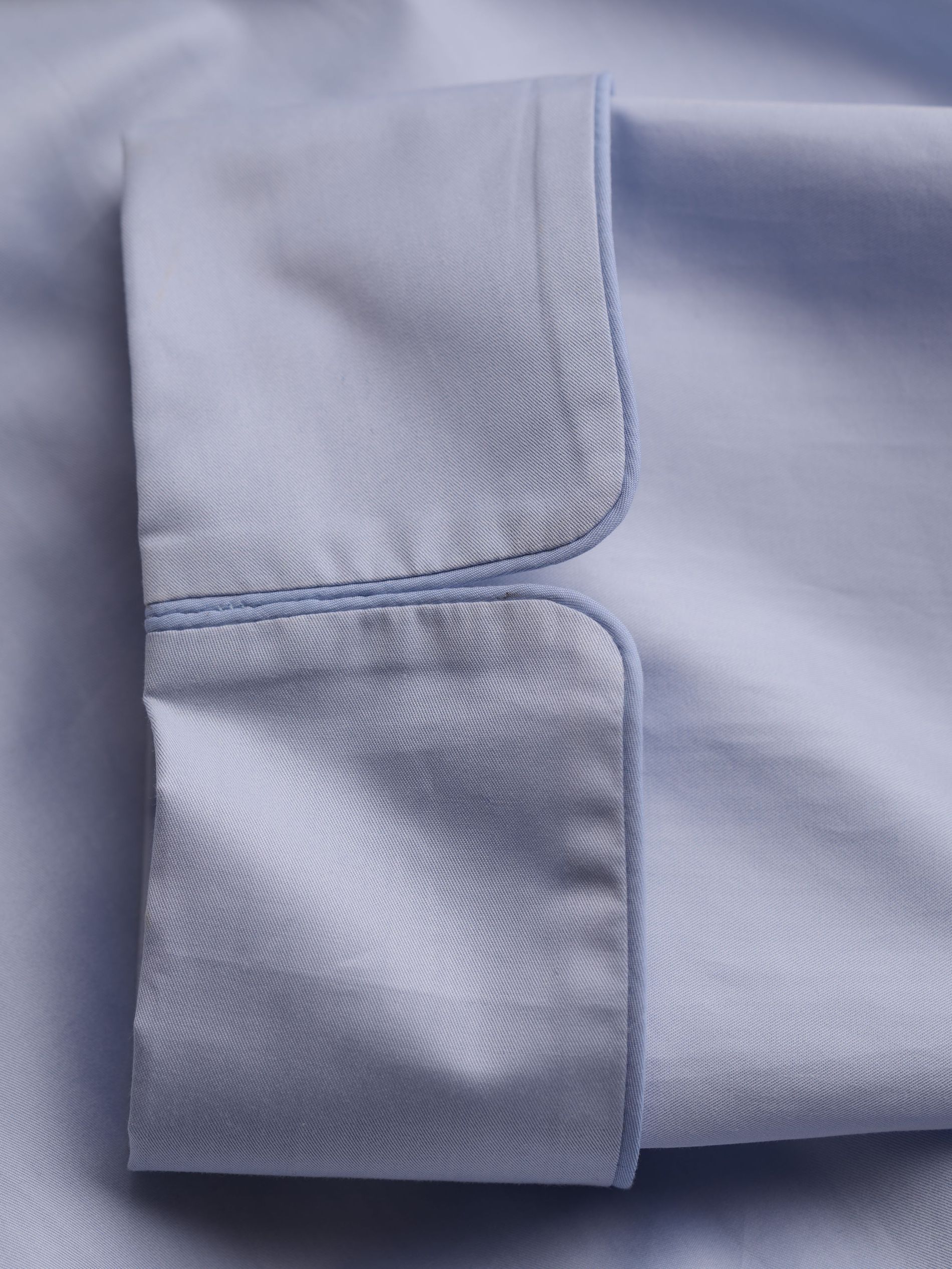 A detail from Benon's women's Benon Pyjamas in Light Blue