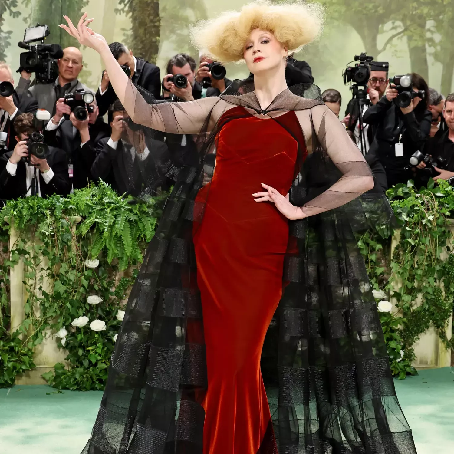 Gwendoline Christie in Maison Margiela
