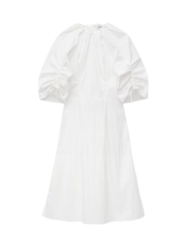 The best sculptural midi dress- & Other Stories - On a white background