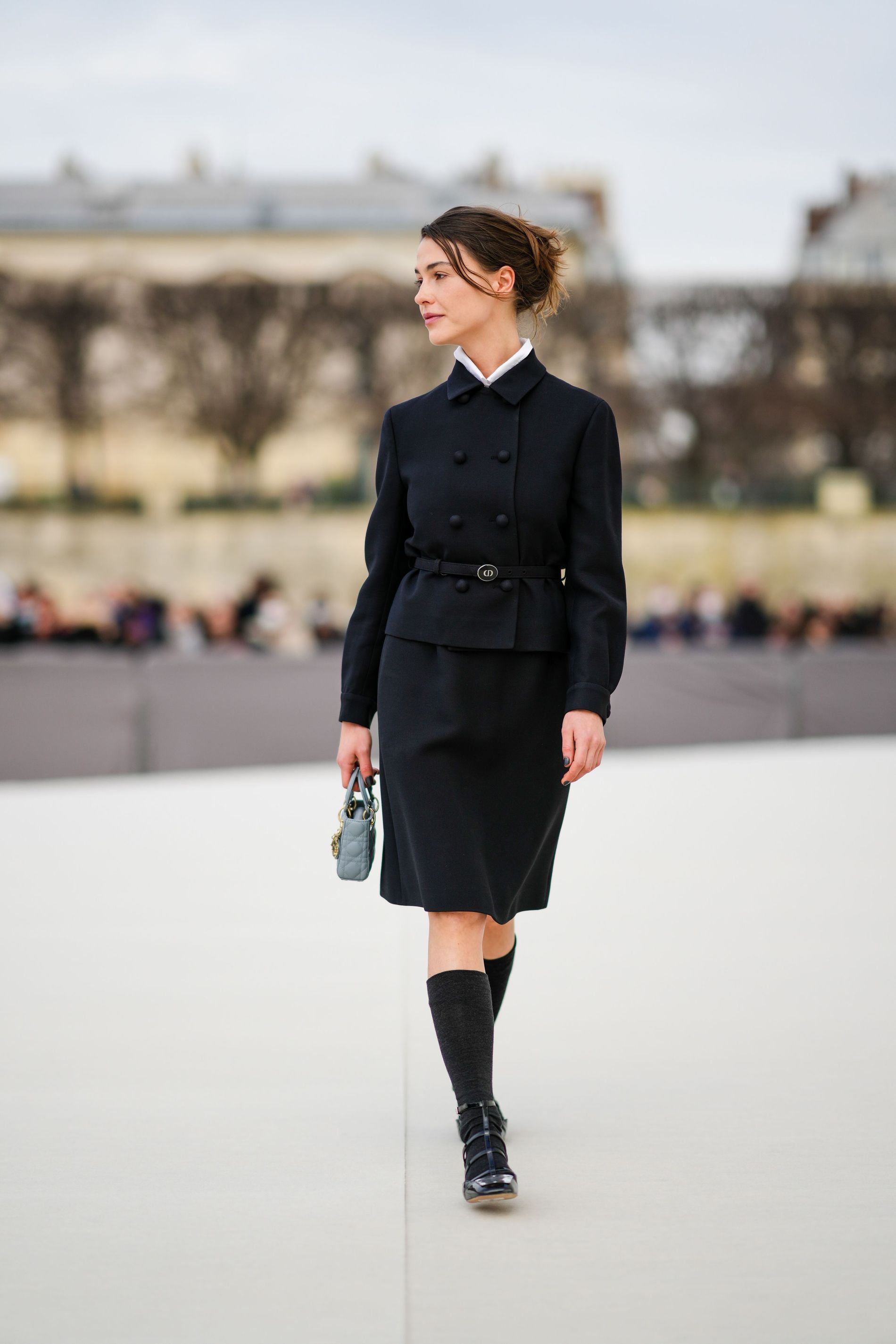 Sophia Roe at Paris Fashion Week
