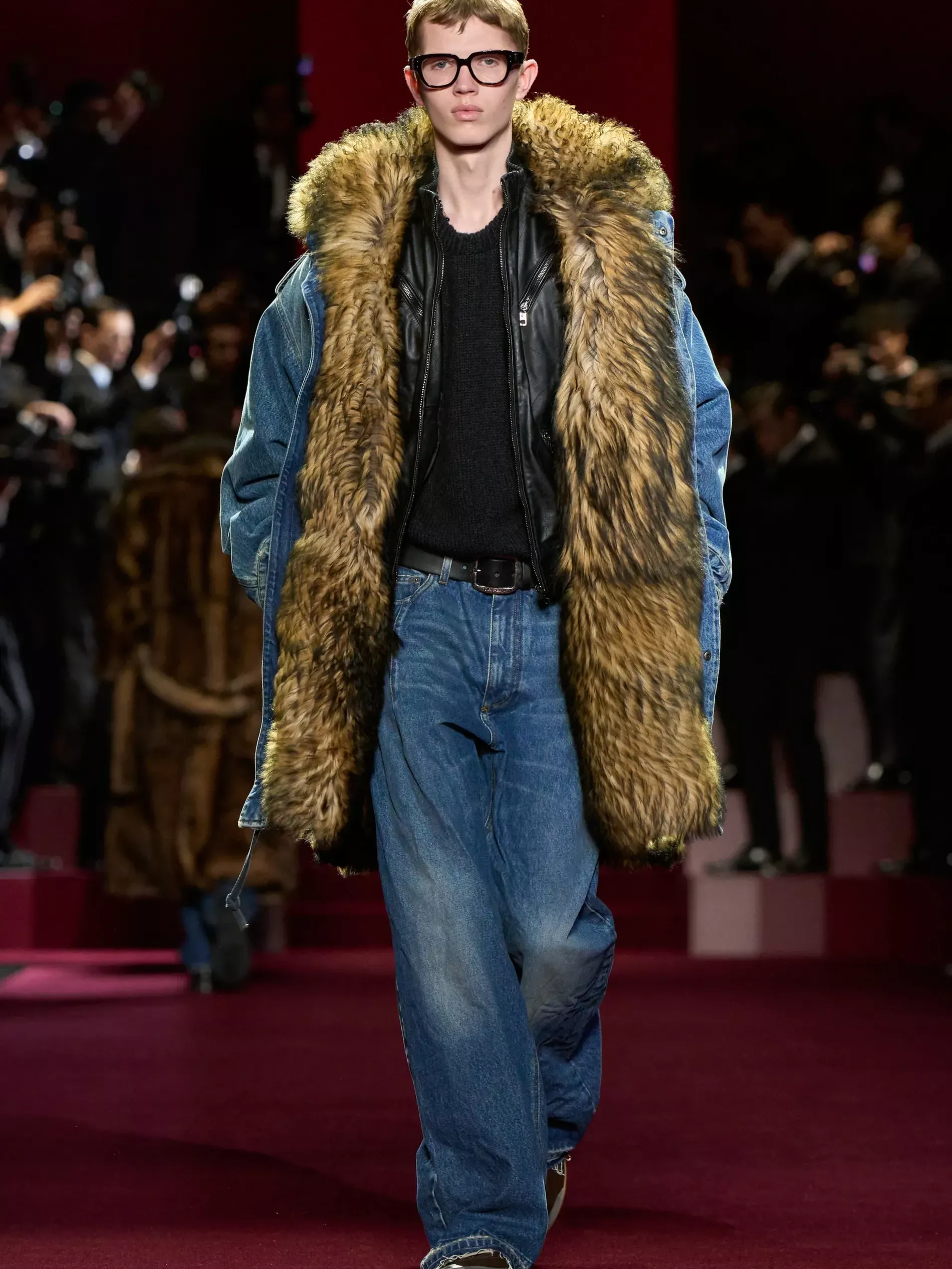 Jack Windisch at Dolce & Gabbana