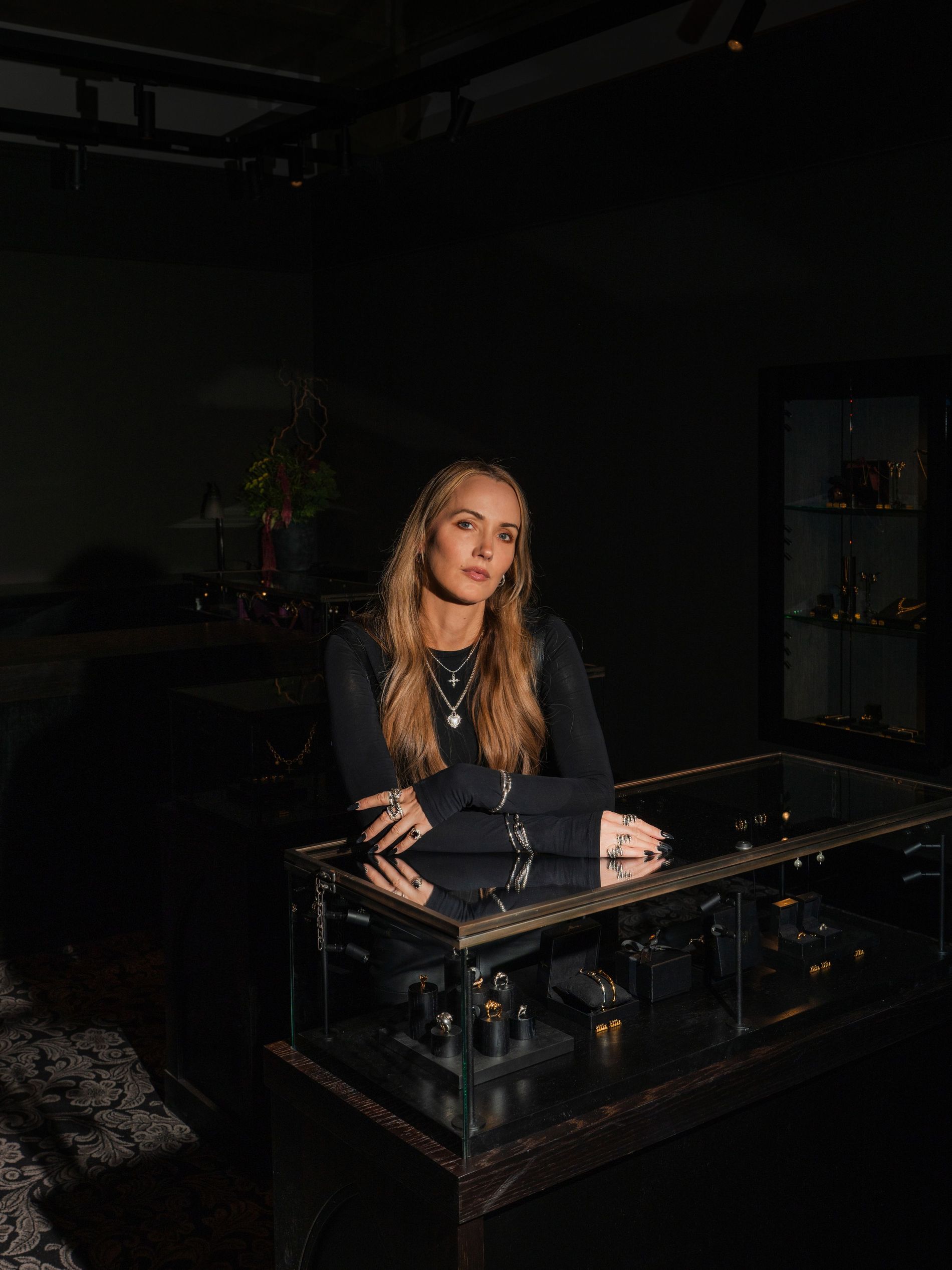 Maria Nilsdotter at the new store at NK Stockholm