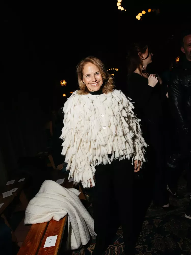 Katie Couric at Lingua Franka 