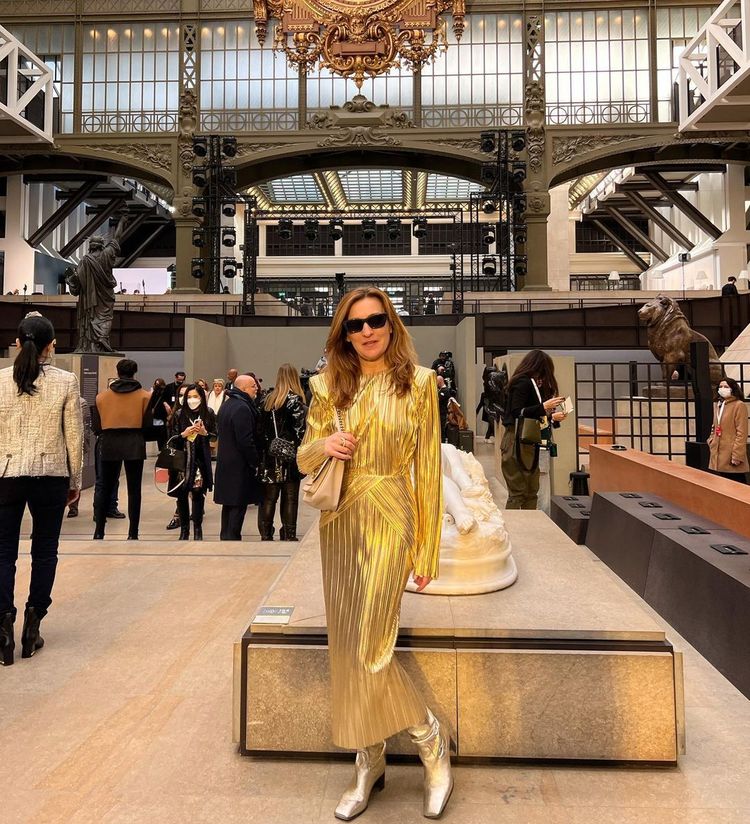 Martina Bonnier at Louis Vuitton PFW