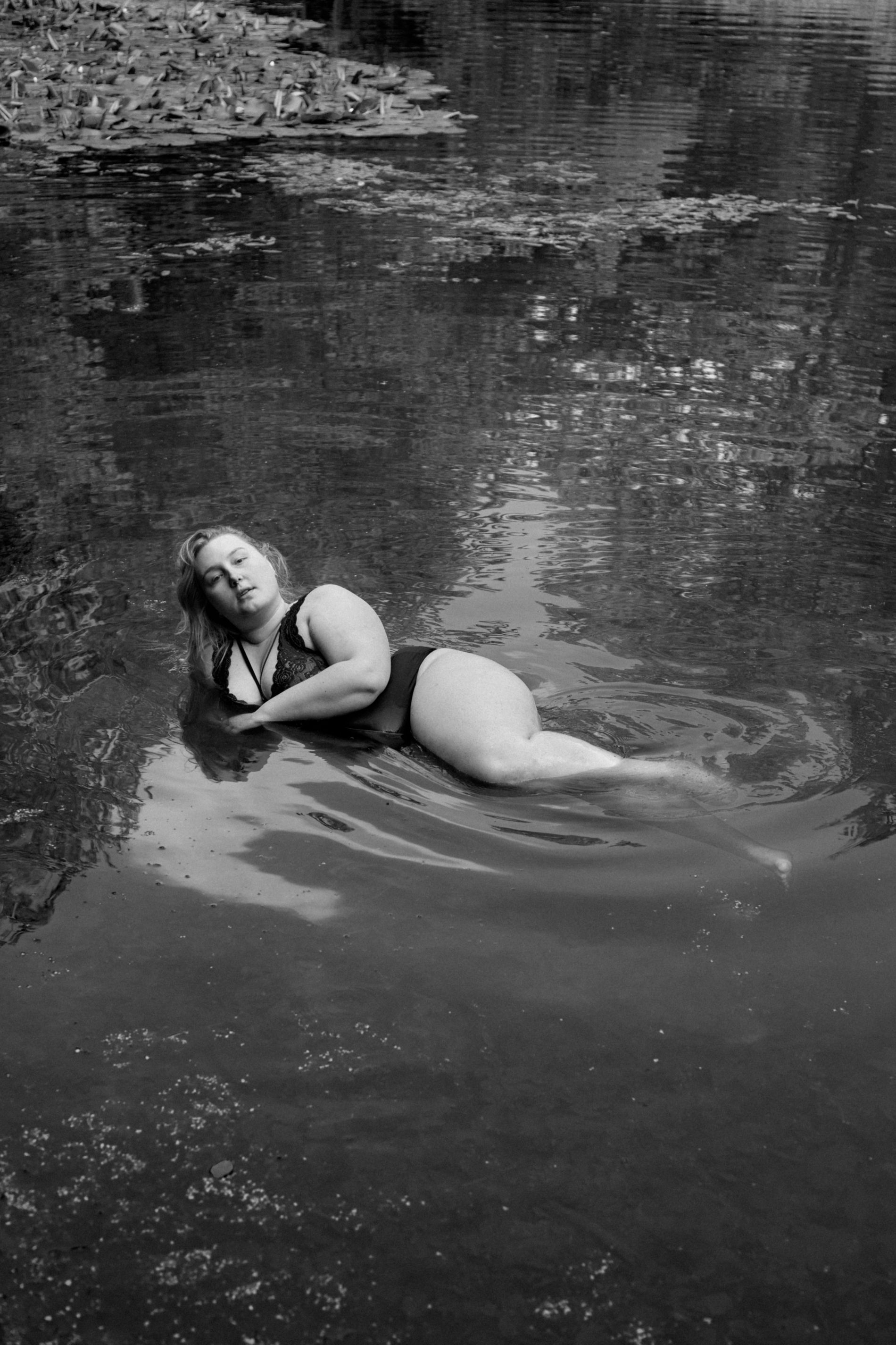 Plus sized model Vogue