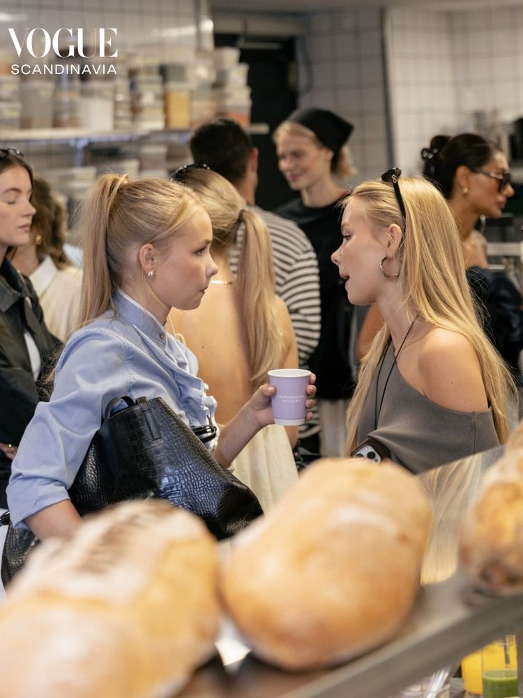 Attendee at Vogue Scandinavia X Copenhagen Studio breakfast