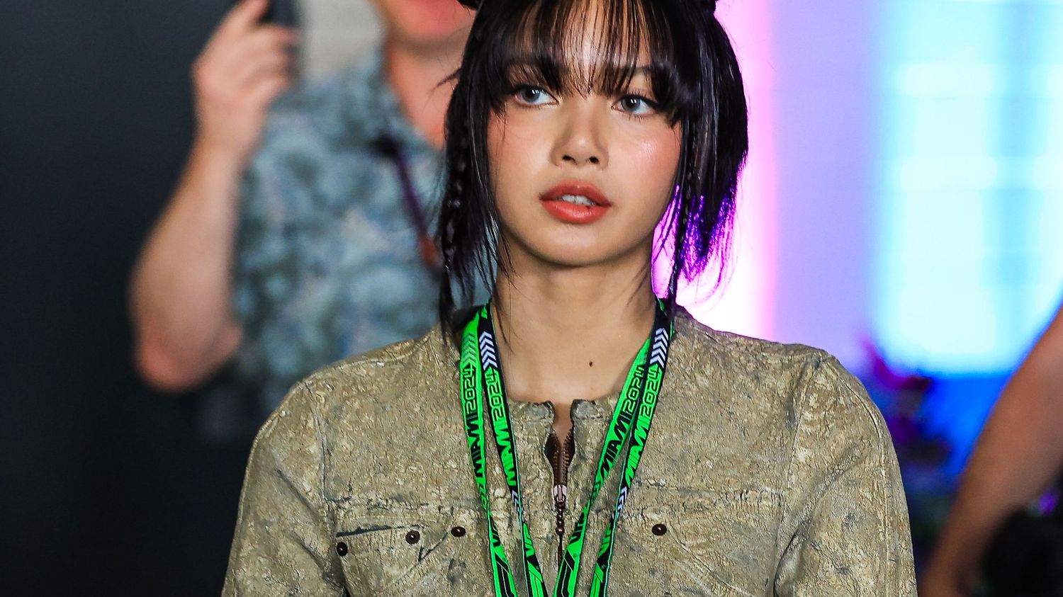 Blackpink's Lisa just wore Acne Studios to Formula 1 Miami - Vogue
