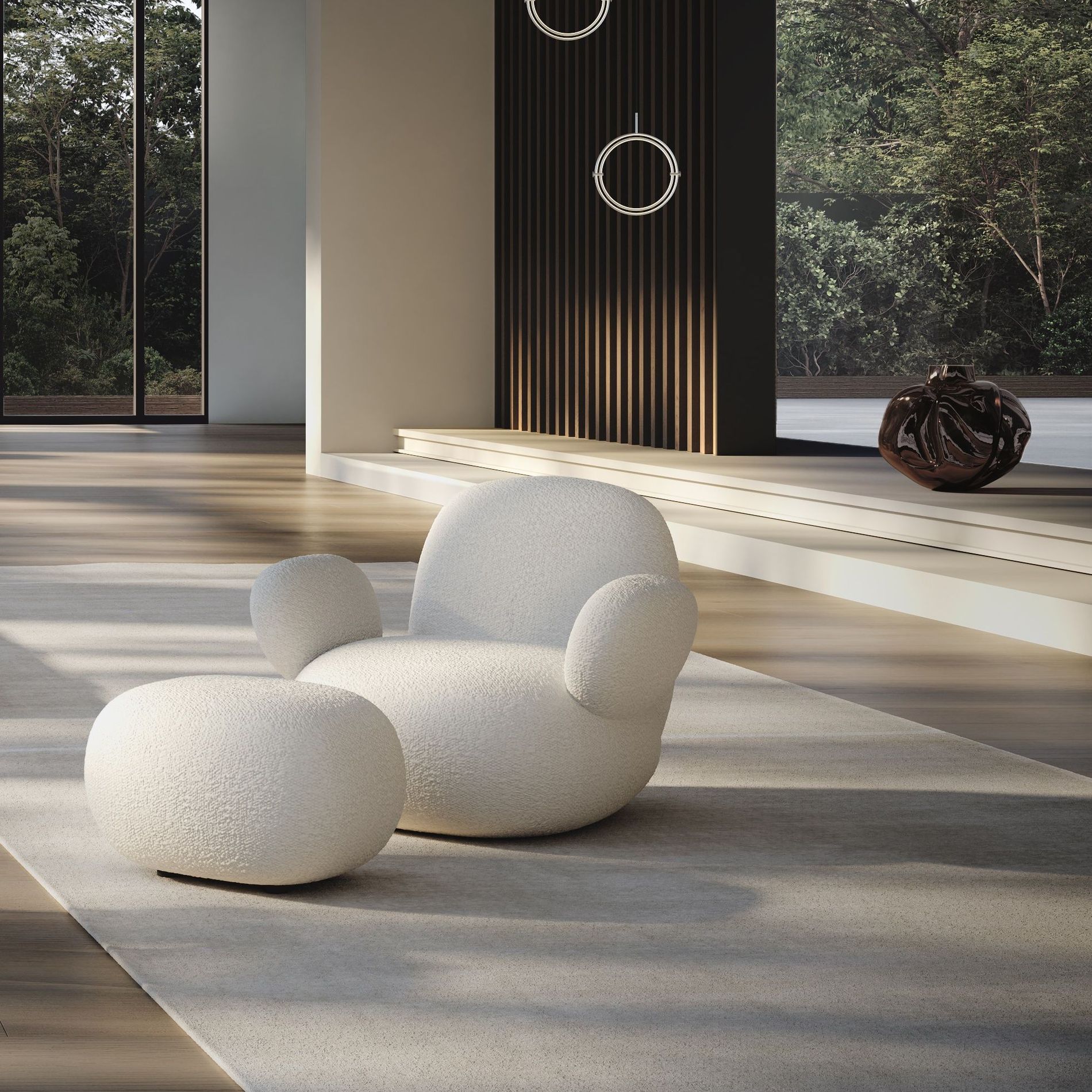 'Toe Flat Armchair' by 101 Copenhagen